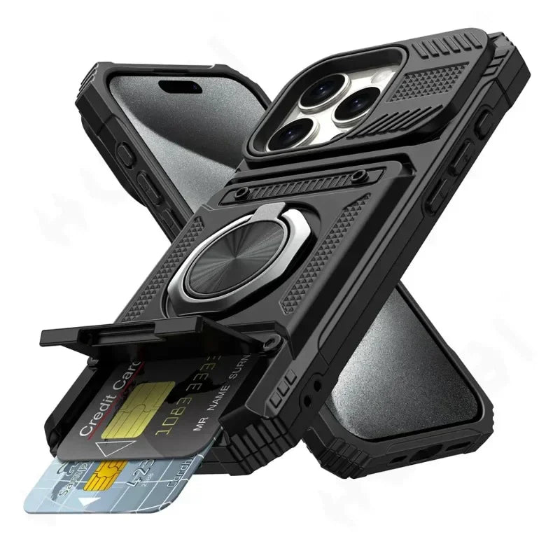 Magnetische iPhone Hülle mit Ringständer