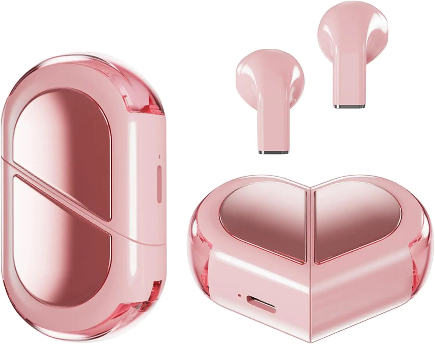 Herzförmige Bluetooth-Kopfhörer Mädchen