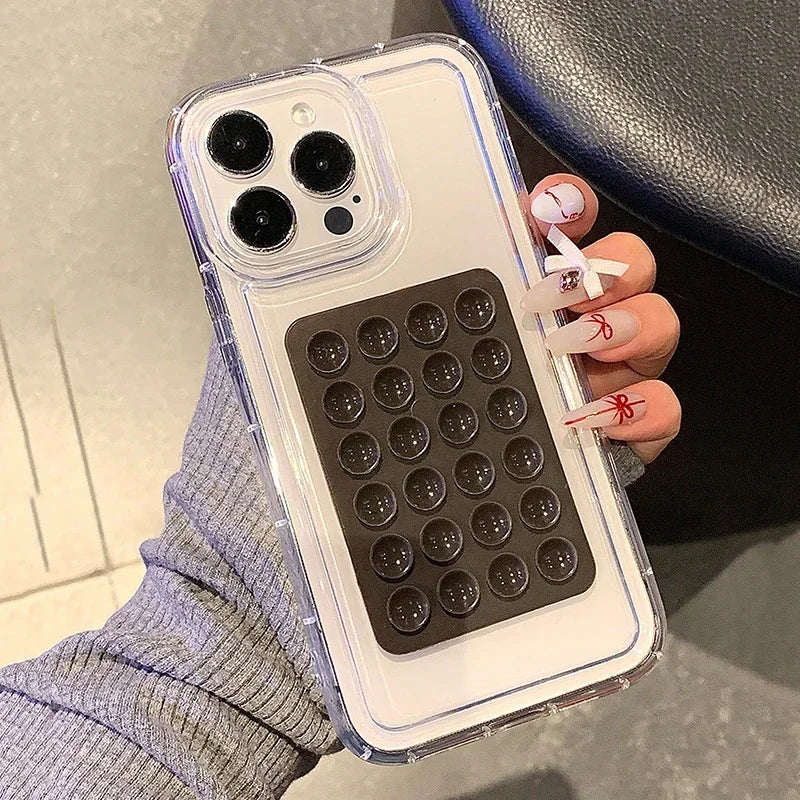 3D Saugpunkt Transparenthülle für iPhone 17 Serie