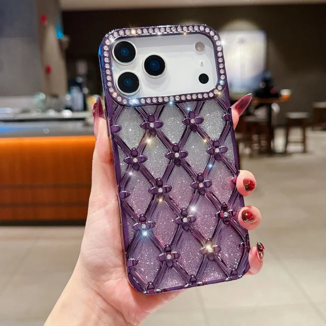Luxus Bling Glitter Silikon Hülle für iPhone 17 Pro Max