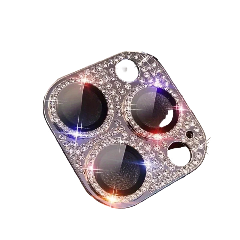 Luxuriöser Glitzer Kameraschutz für iPhone 17