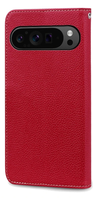 Leder Flip Wallet Hülle für Google Pixel 10 Pro XL