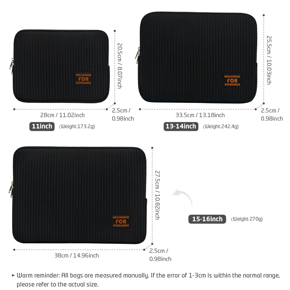 Stylische Laptoptasche für MacBook & 16-Zoll Notebooks