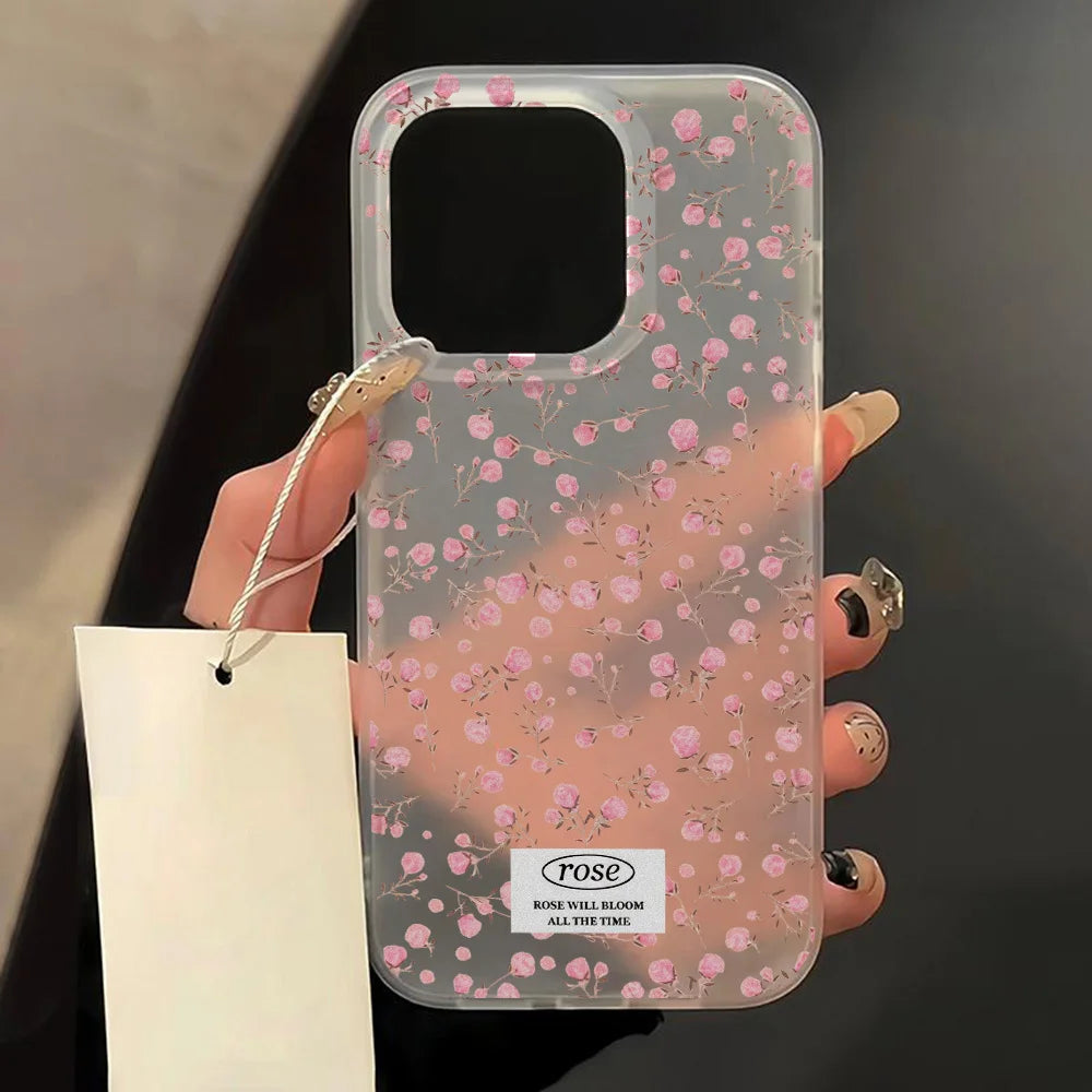 Floral phone case for iPhone 17 Pro Slim Case