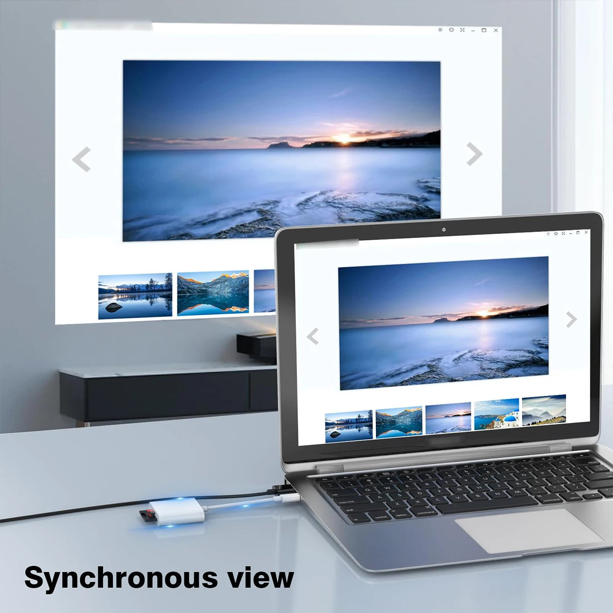 2-in-1 SD TF Kartenleser Adapter für iPhone & Android