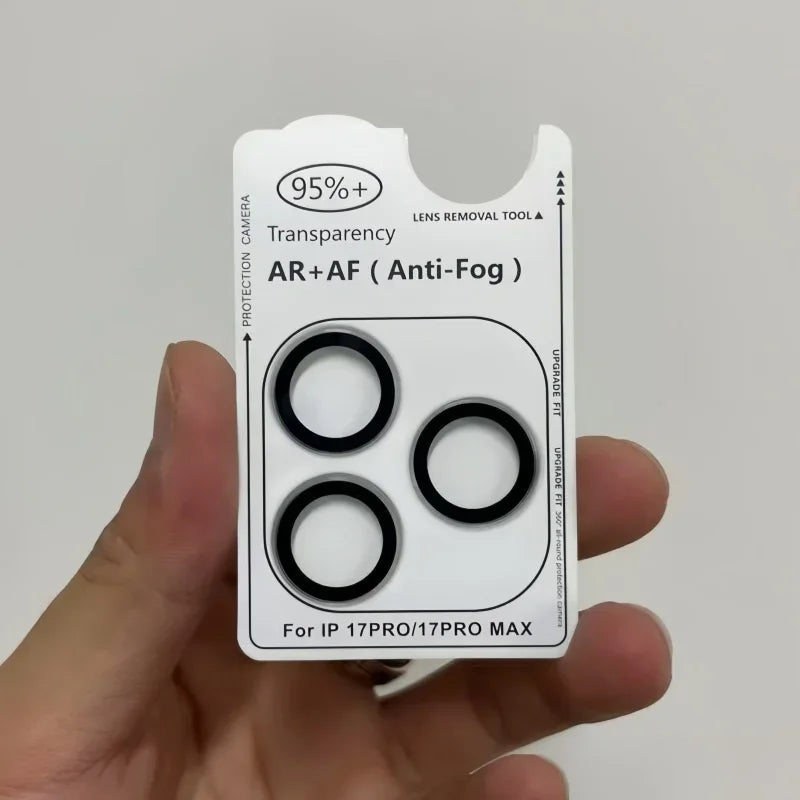 AR AF Camera Lens Ring Protector for iPhone 17