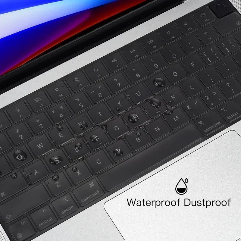 Tastaturabdeckung für MacBook Air/Pro M1–M3