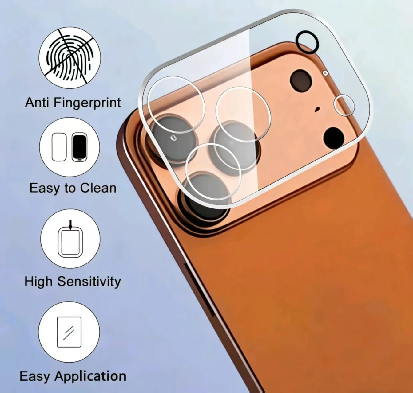 3D Kamera-Objektivschutz für iPhone 17 Serie