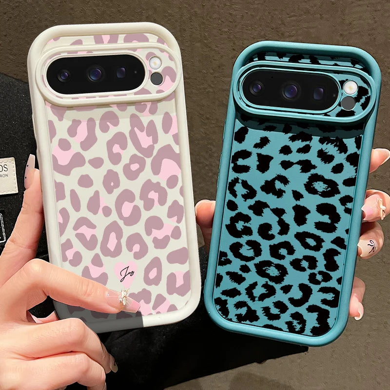Leoparden TPU-Hülle für Pixel 7–9 Pro