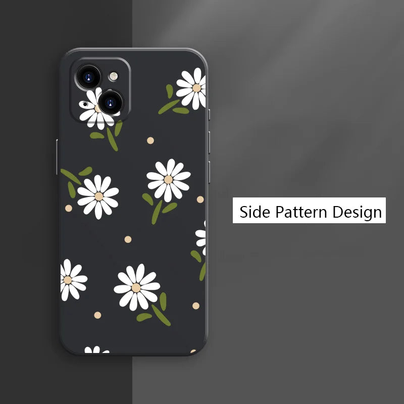 Cartoon Blumenhülle für Galaxy S & A-Serie