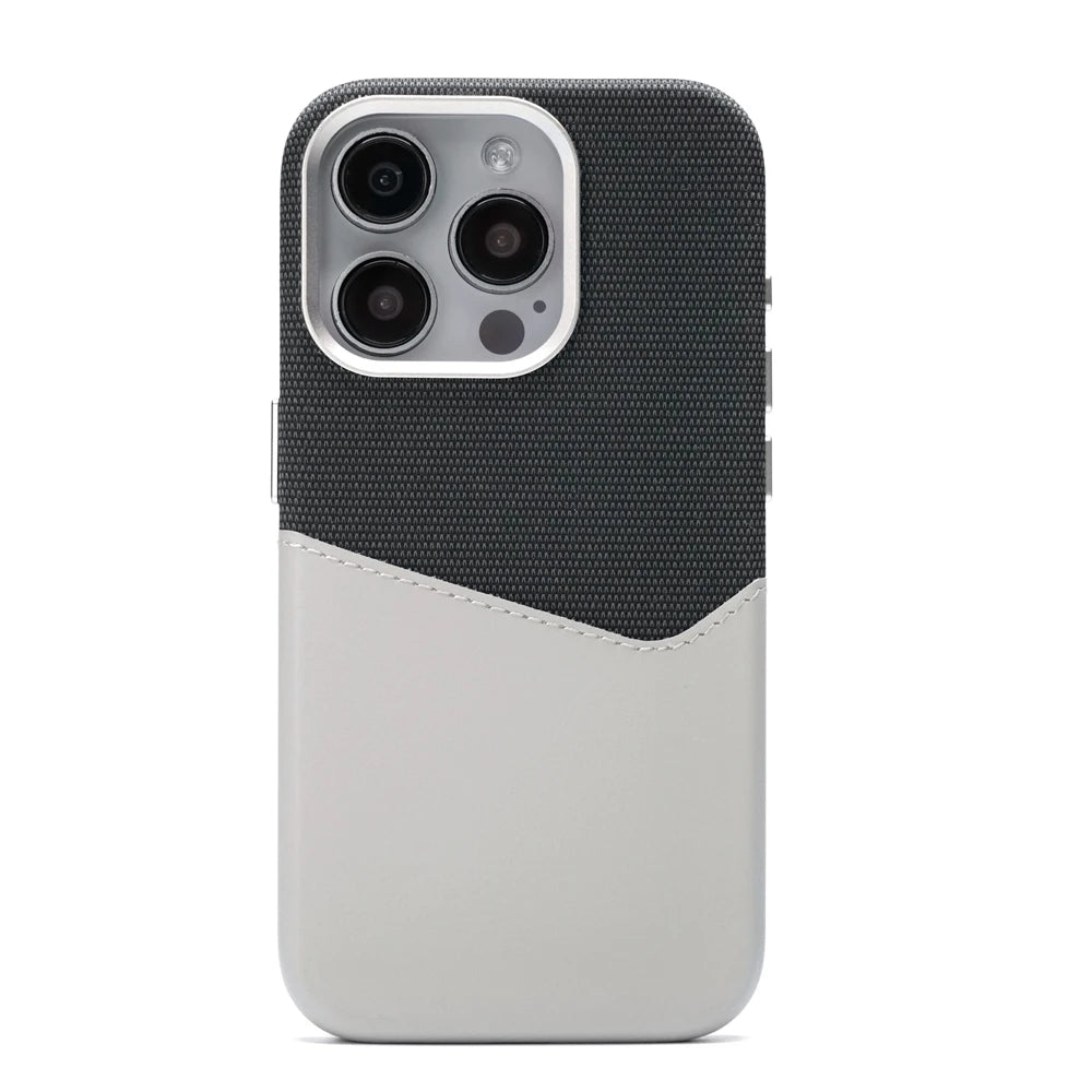 Magnetische PU-Leder Visitenkartentasche für iPhone 17 – MagSafe