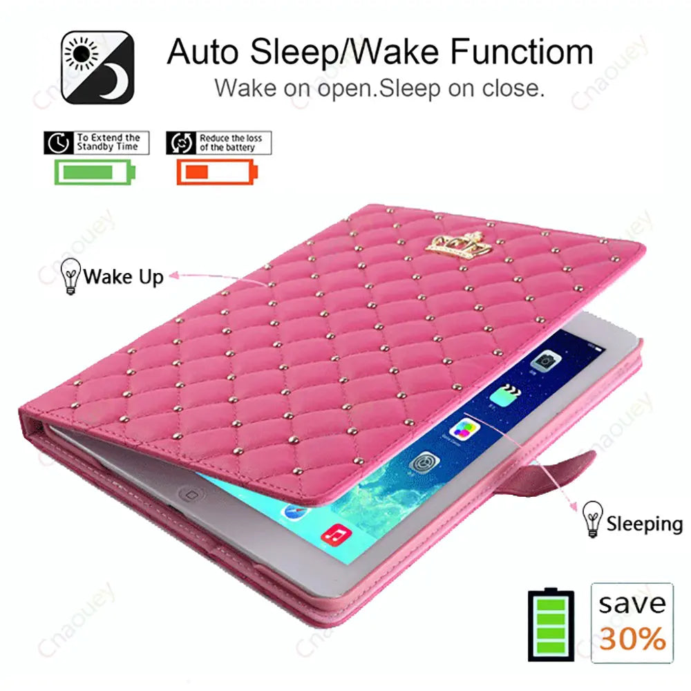 Lammleder Smart Case für iPad Modelle