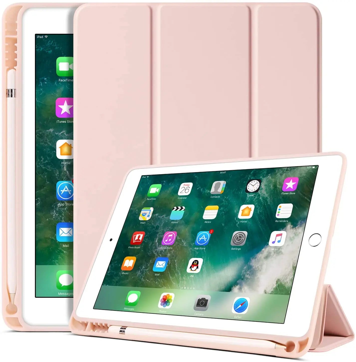 Hülle mit Stifthalter für iPad Modelle