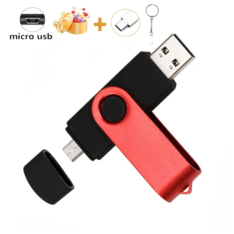 JASTER OTG 2-in-1 USB-Flash-Laufwerk 128 GB