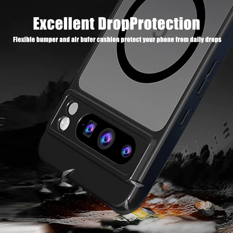 Weihnachtliche Rentier-Handyhülle mit Magnet für Google Pixel 10, 9 und 8