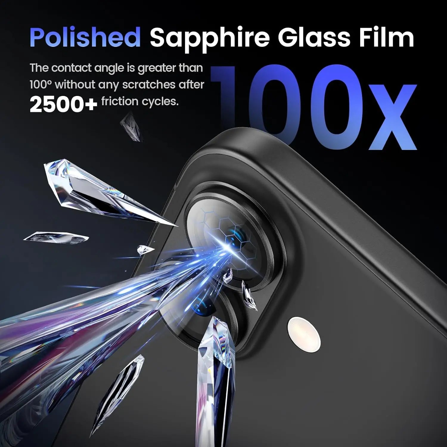 Metall Kamera Schutzglas iPhone