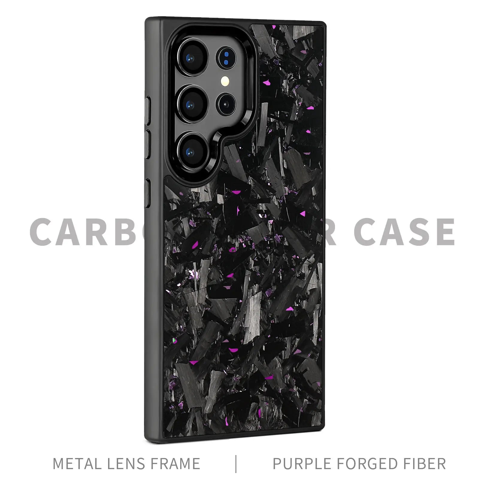 Carbon Fiber Magnet Hülle für Galaxy S25 S24 S23 Ultra