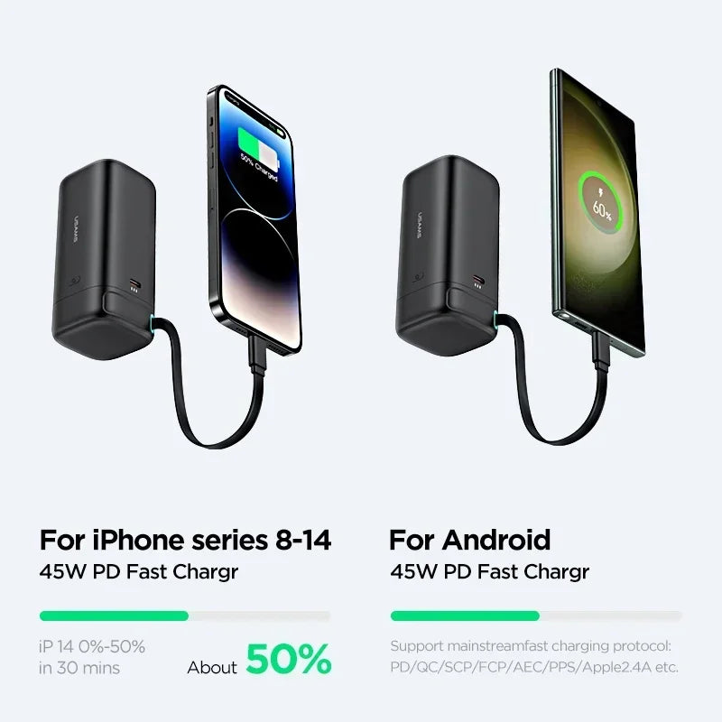 Magnetische 18000mAh 45W PD Powerbank