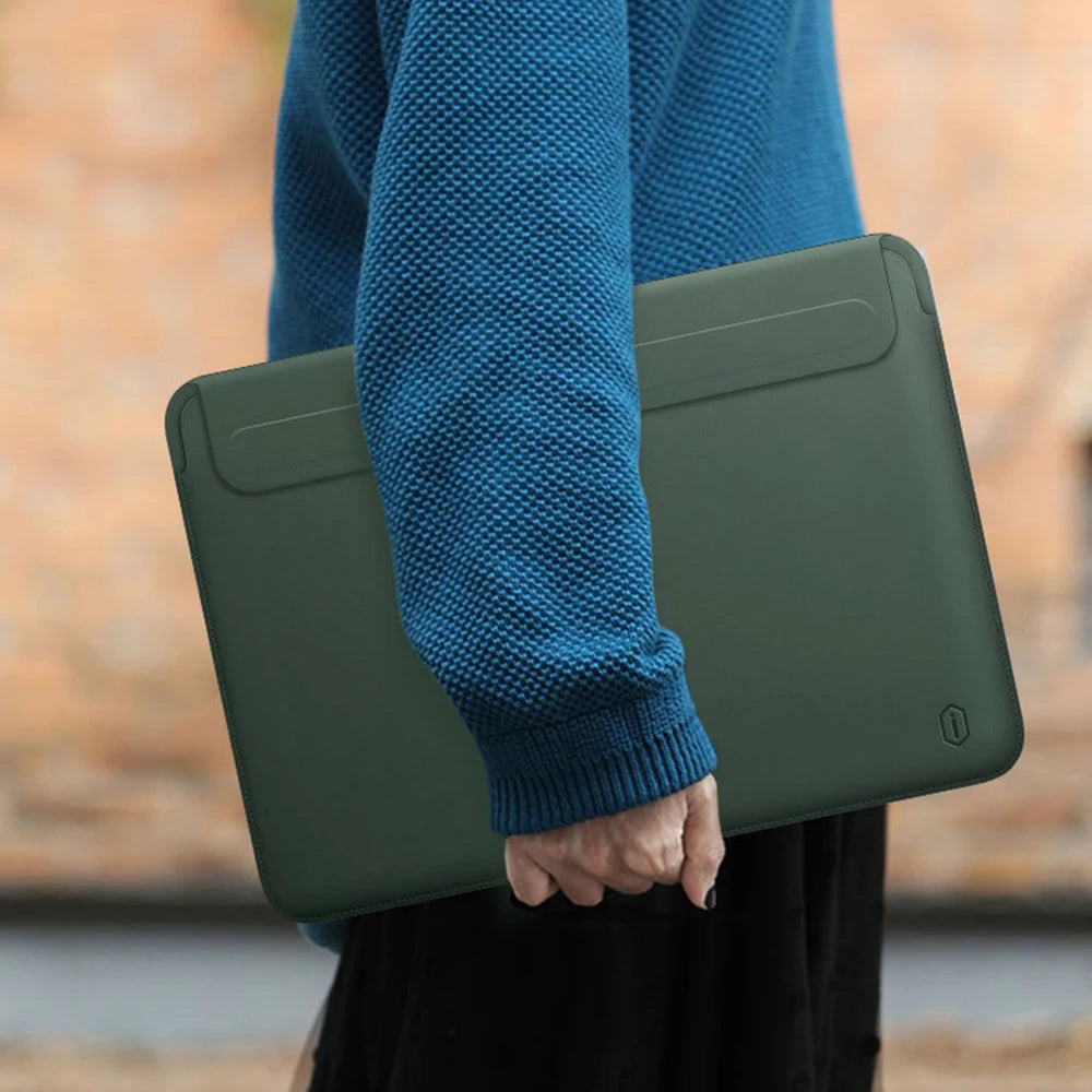 WiWU Laptop Hülle aus Leder für MacBook