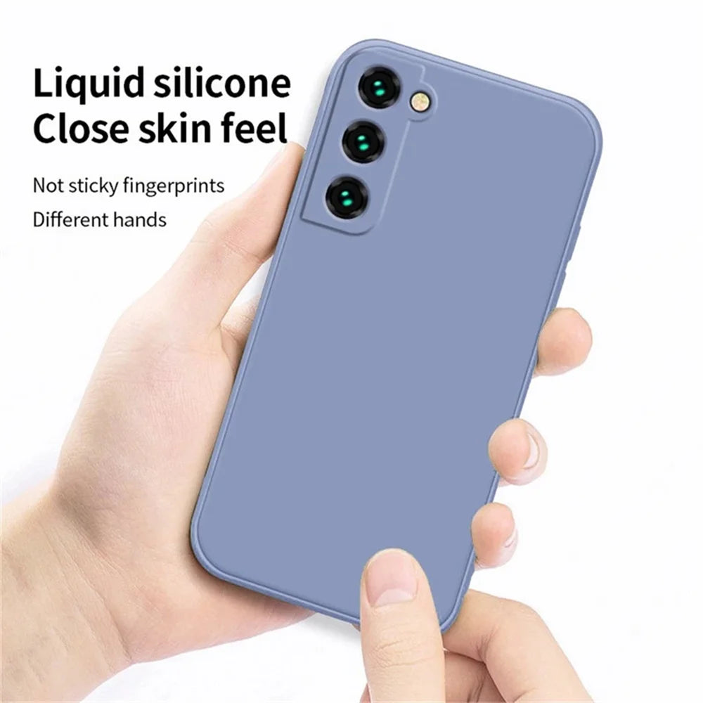 Luxus Flüssigsilikon Hülle Samsung