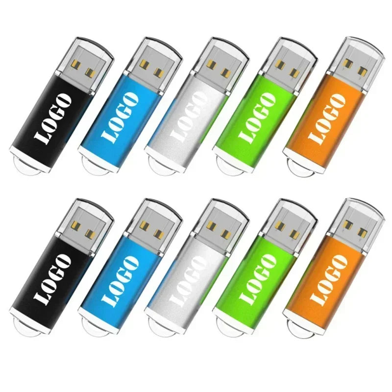 Farbiges USB 2.0 Flash-Laufwerk 1–64 GB