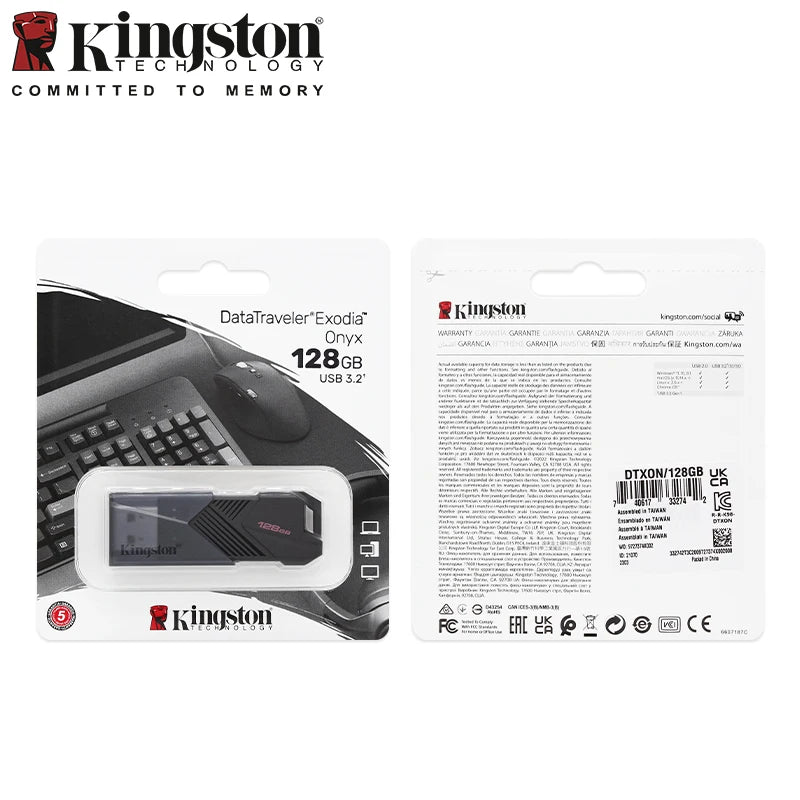 Kingston USB Stick 64GB 128GB 256GB USB 3.2