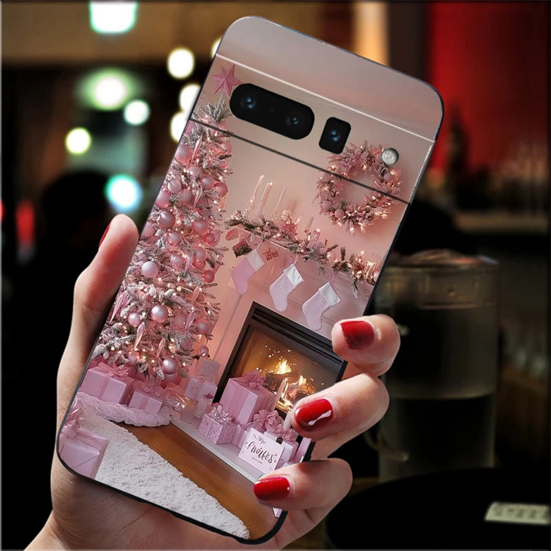 Weihnachts TPU Hülle für Google Pixel 8, 9 & 10