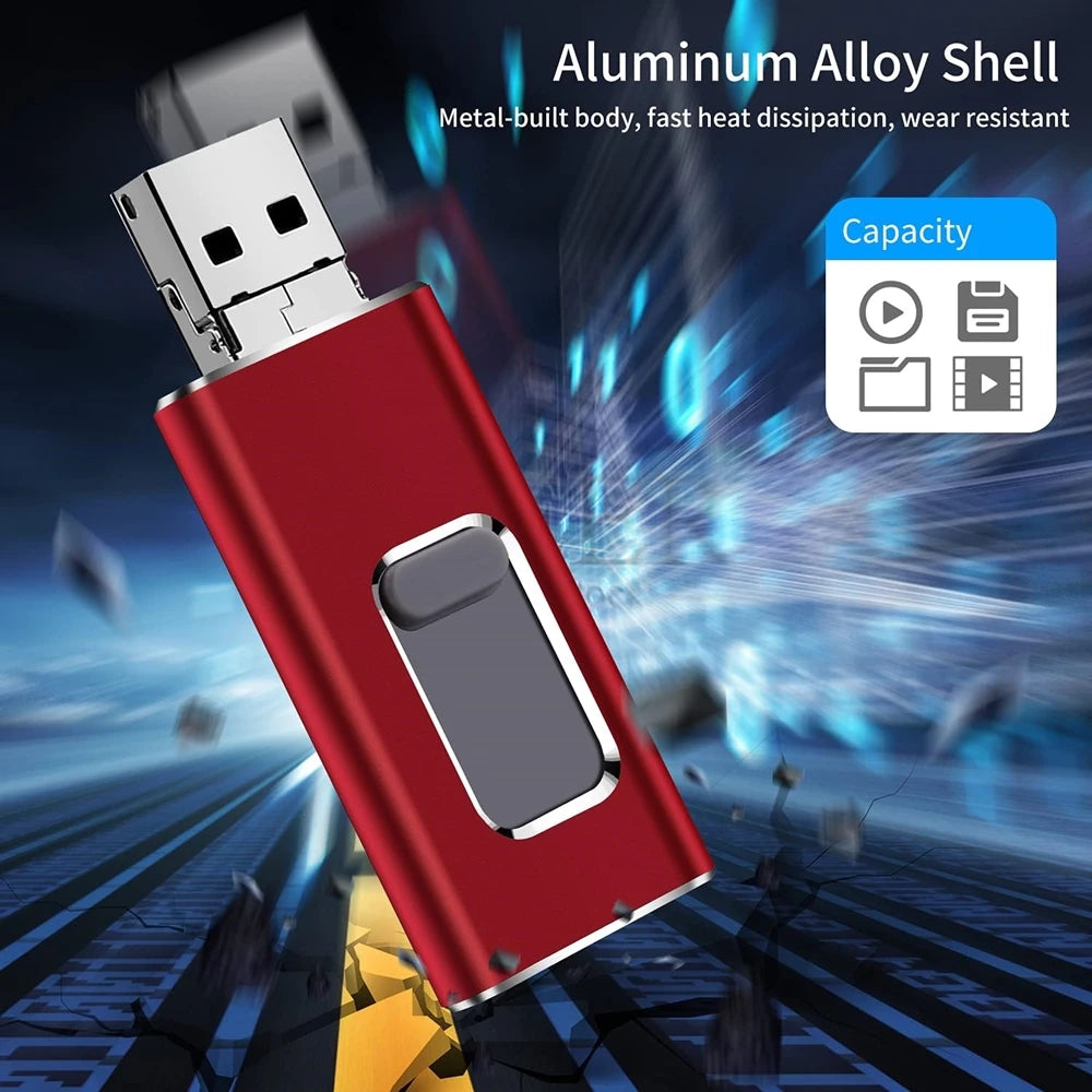 USB-Stick 2TB Highspeed Externer Speicher