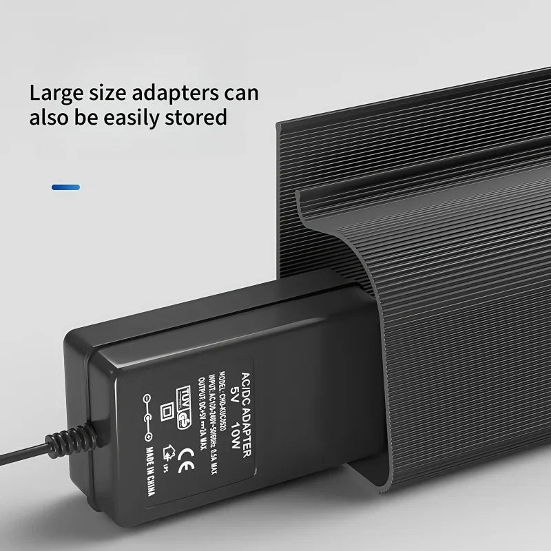 Kabelmanagement PVC 40 cm unter Schreibtisch Organizer