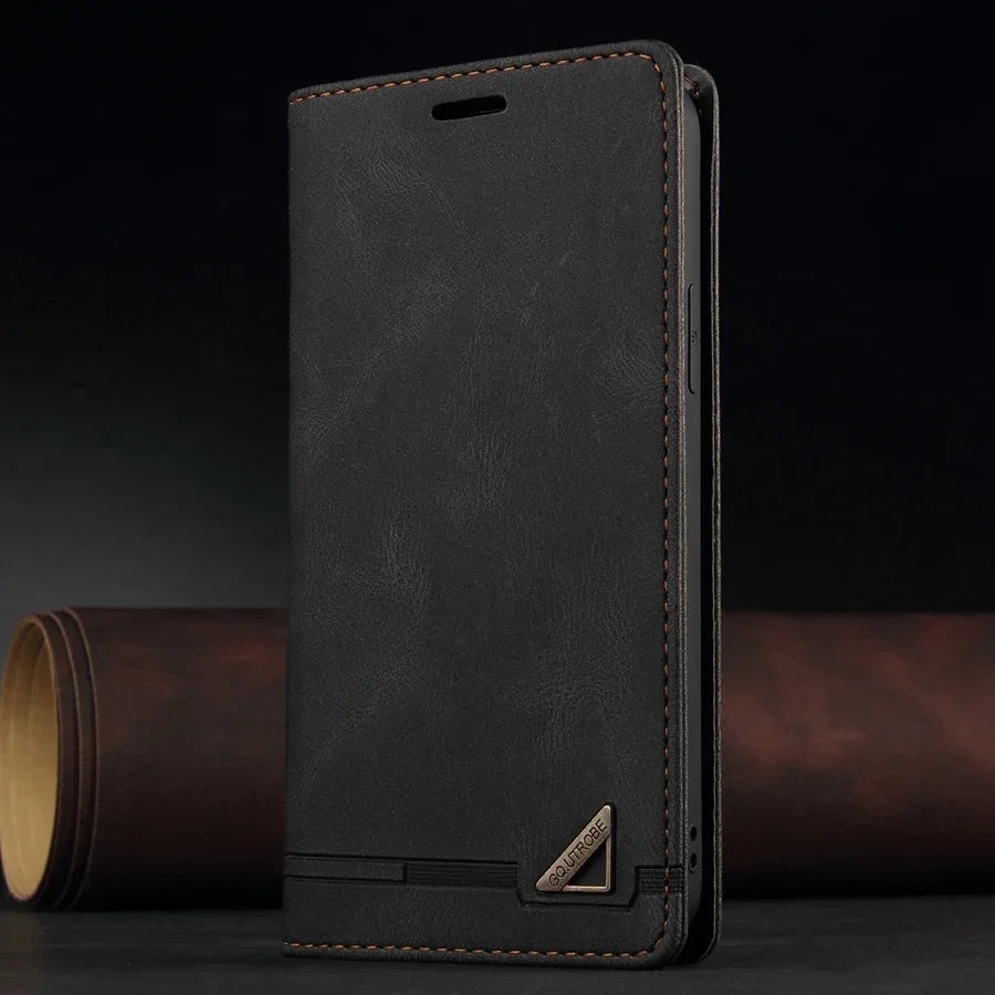 Magnetische Flip Tasche für Xiaomi & Poco