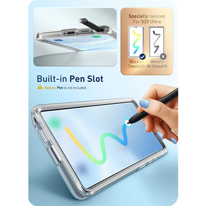 Hülle für Samsung Galaxy S25 Ultra I-Blason Cosmo Mag