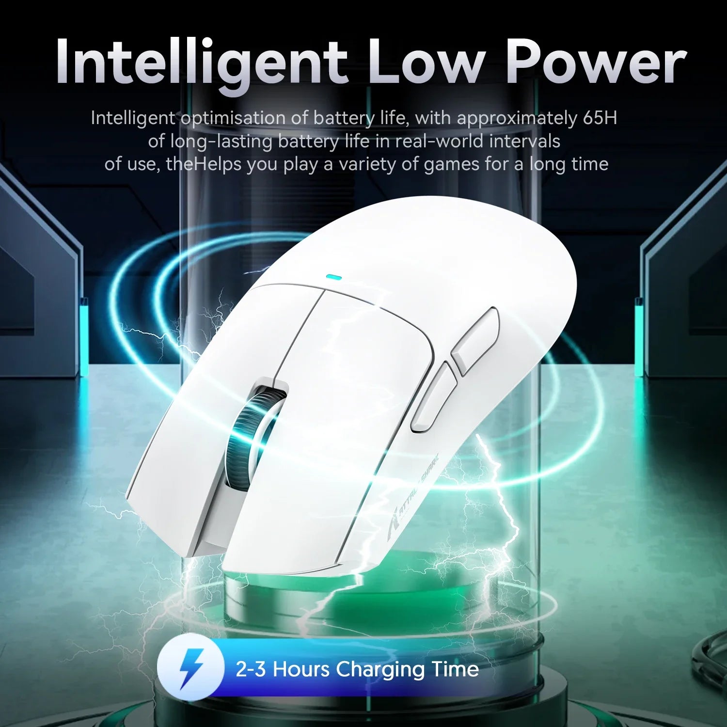 Kabellose Gaming-Maus X11 mit RGB und Bluetooth
