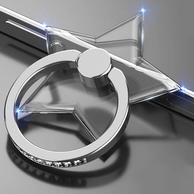 Transparenter Handy-Ringhalter 360°