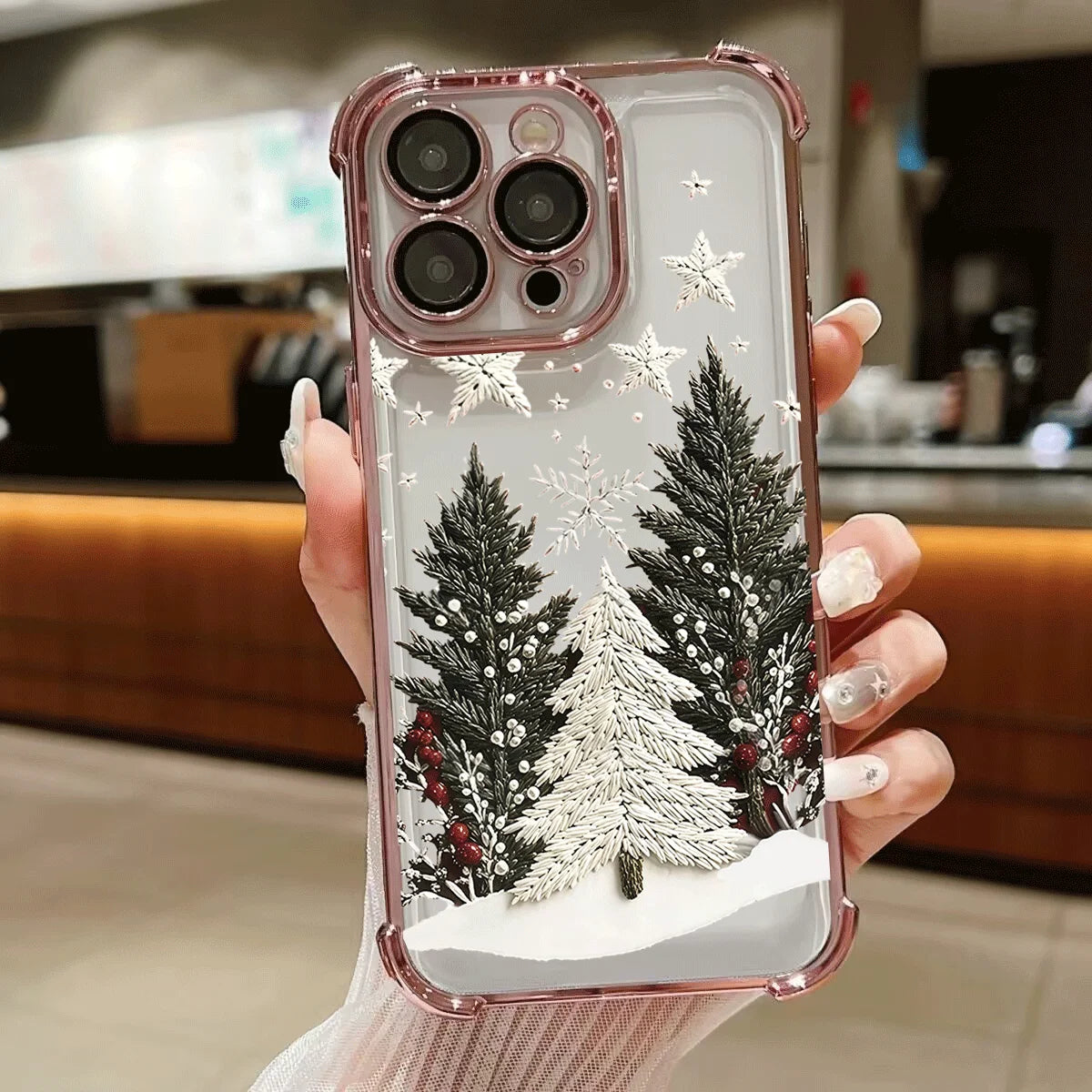 Pixel 10 9 8 Case Silicone Transparent Cartoon Pattern Protection