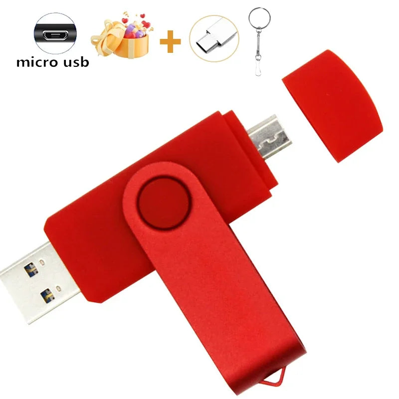JASTER OTG 2-in-1 USB-Flash-Laufwerk 128 GB