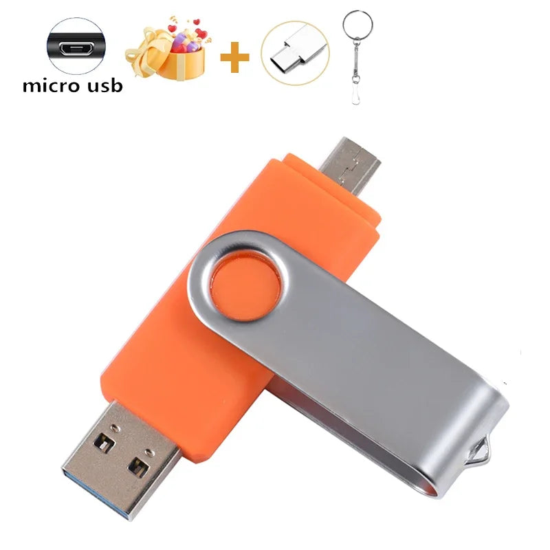 JASTER OTG 2-in-1 USB-Flash-Laufwerk 128 GB