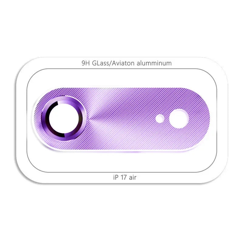 Metal camera glass protector for iPhone 17