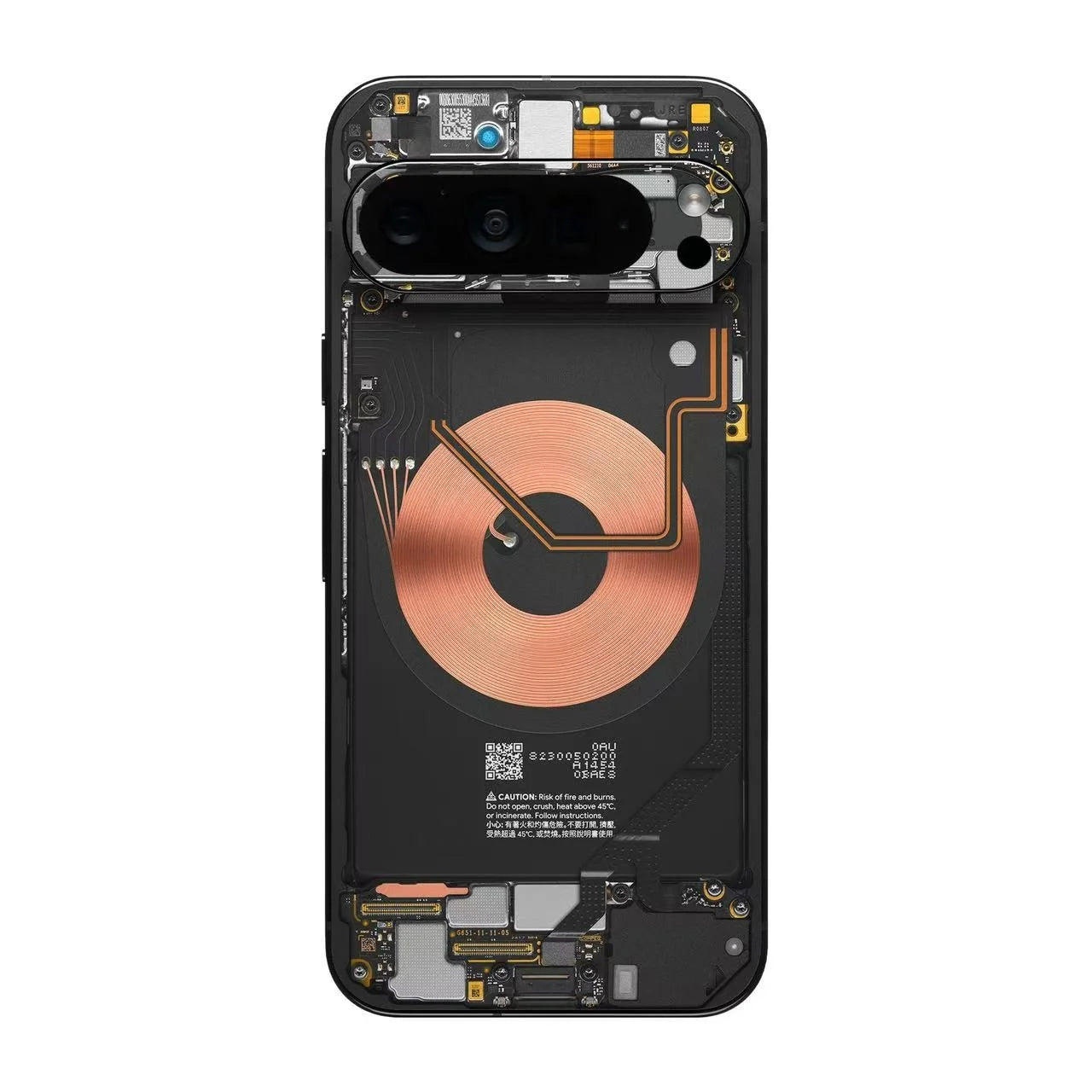 Bunte Hautfolie für Pixel 9–7 Pro 8A