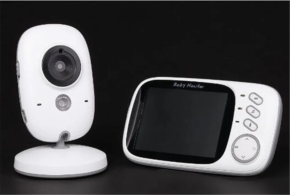 Video Babyphone 3,2" mit VOX & Temperaturanzeige