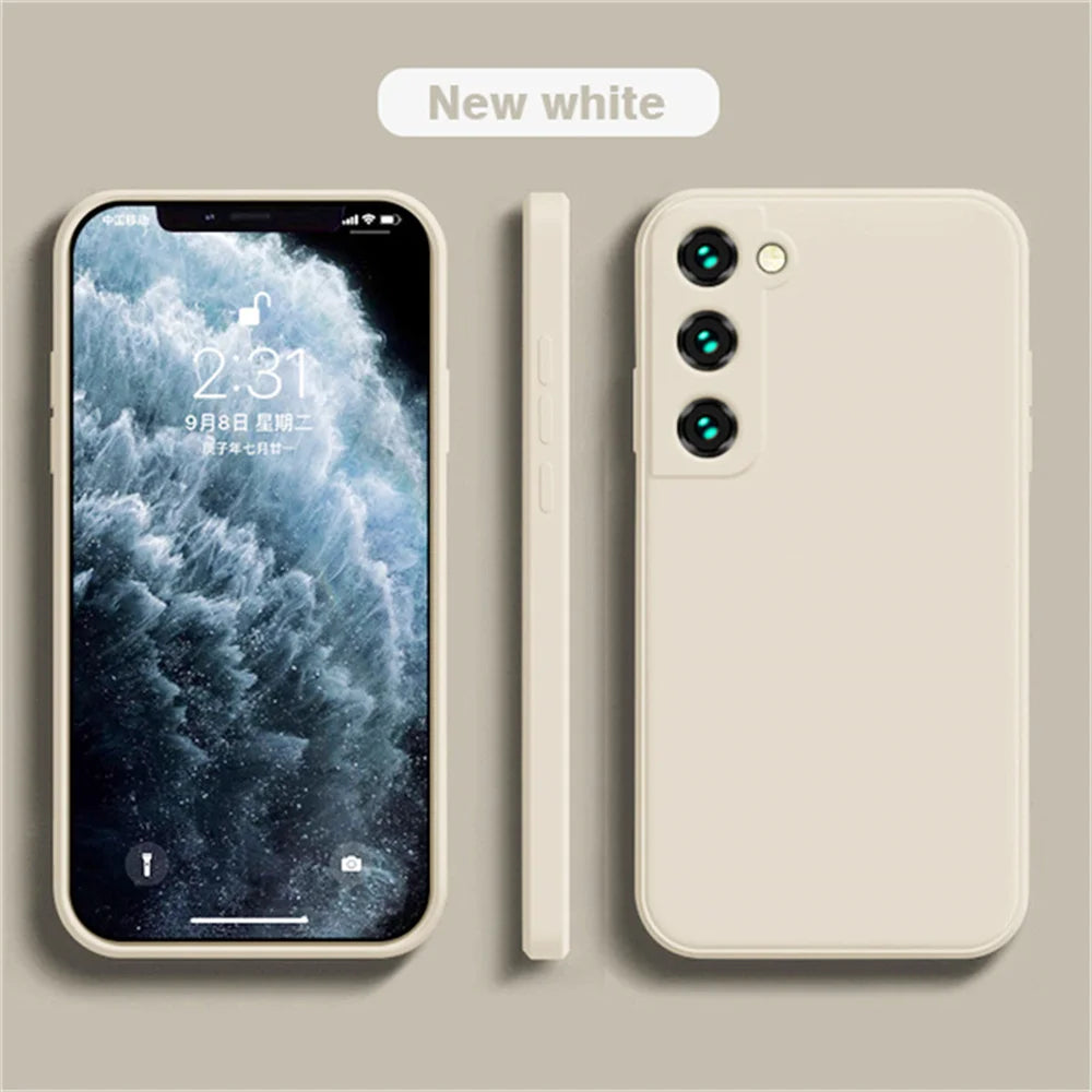 Luxus Flüssigsilikon Hülle Samsung