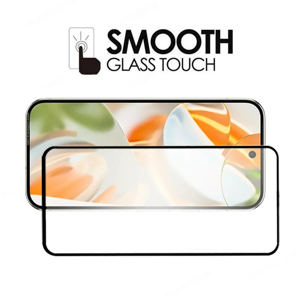 4er Set Vollbild Gehärtetes Glas für Google Pixel