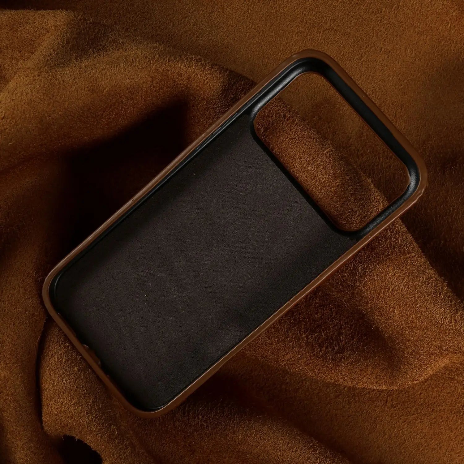 Vintage Echtleder Hülle mit MagSafe für iPhone 17