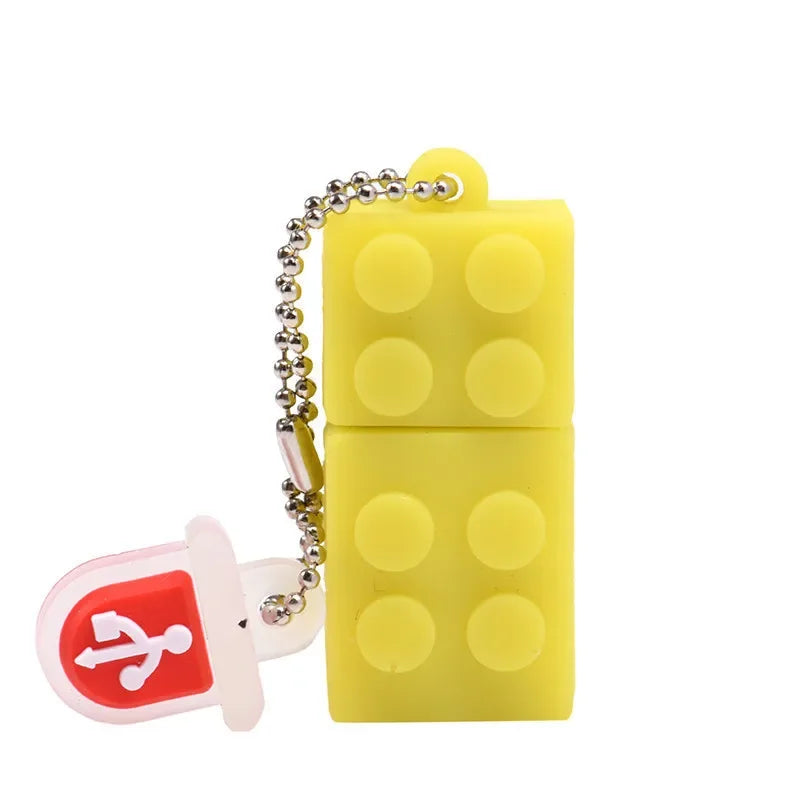JASTER USB Stick Baustein 64GB Geschenk Kinder