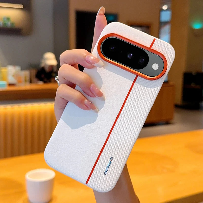 Luxuriöse PU-Lederhülle für Google Pixel 10 Pro XL