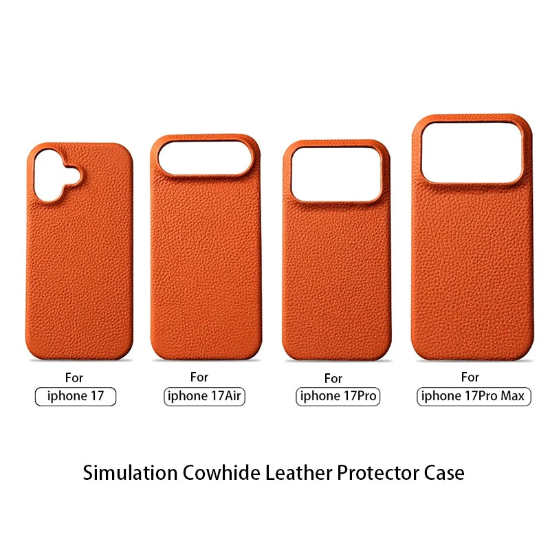 Schutzhülle für iPhone 17 Pro Max aus PU-Leder