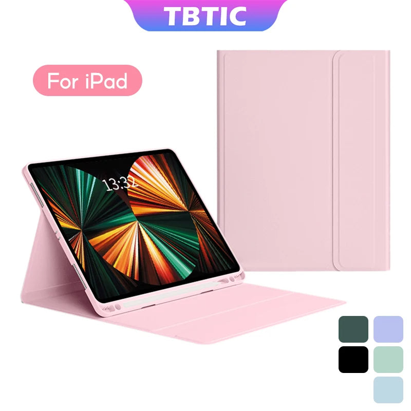 Lederhülle für iPad mit Stifthalter