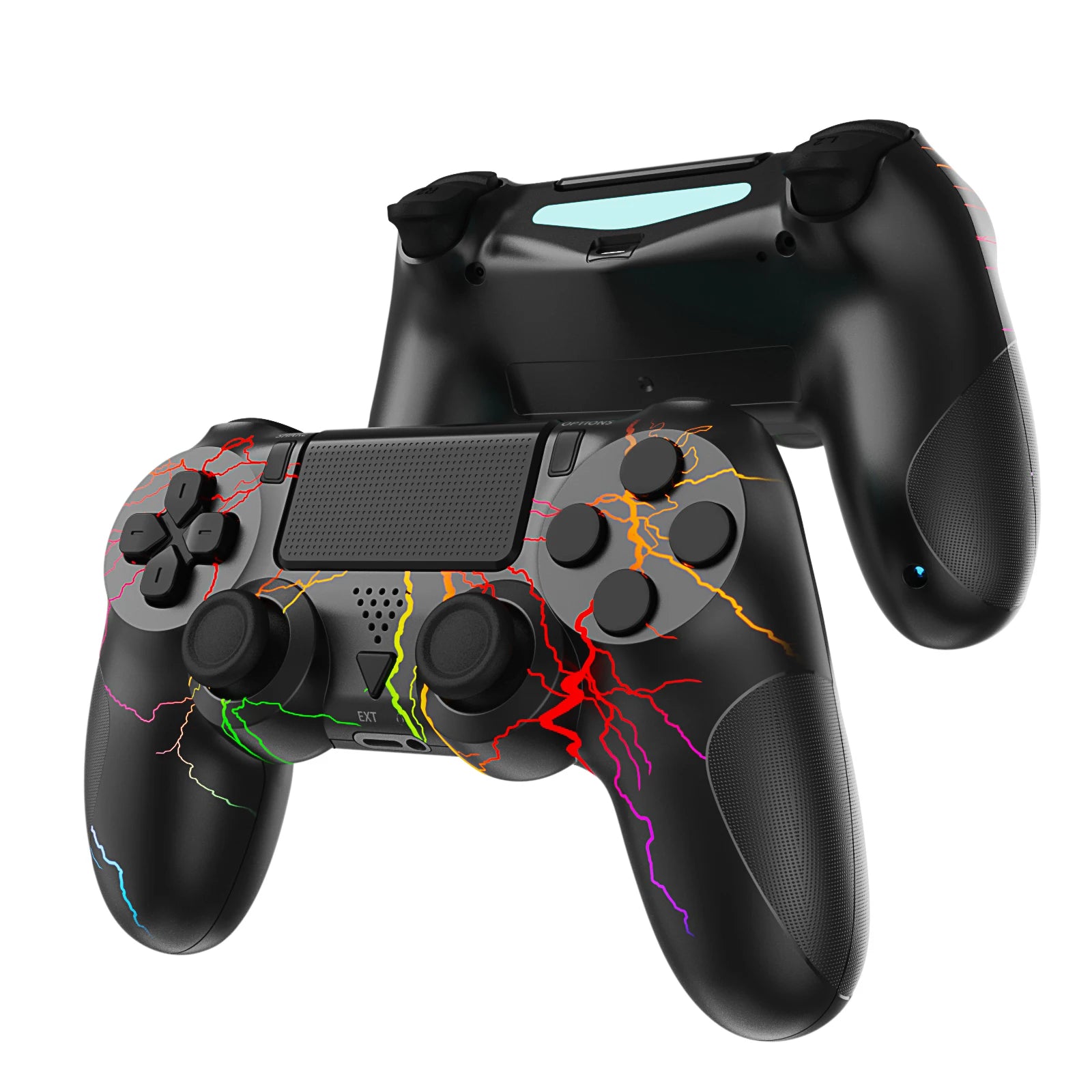 PS4 LED Wireless Bluetooth Controller Dual Vibration