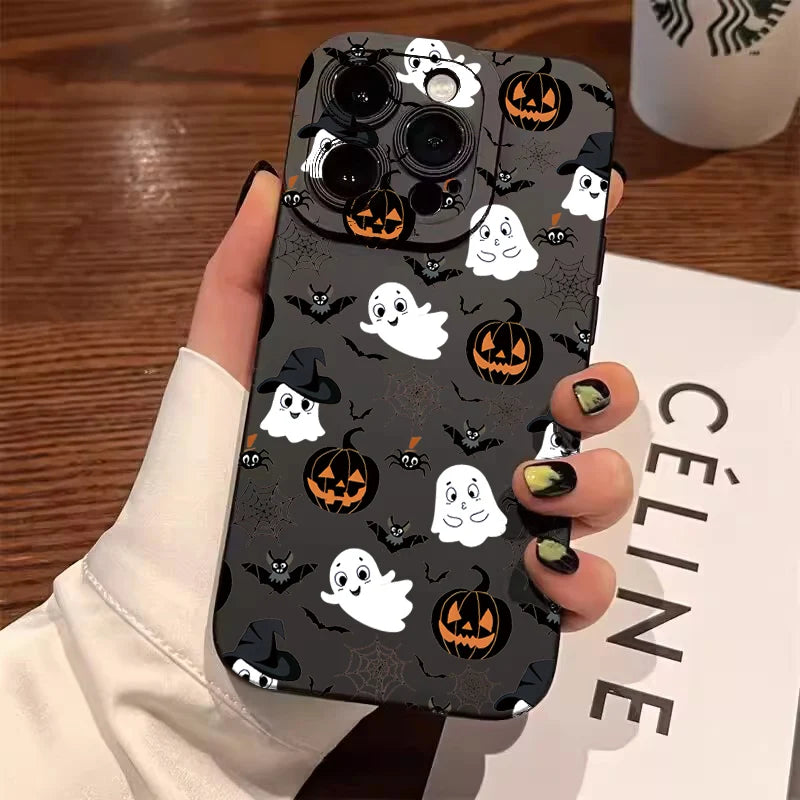 Halloween Pumpkin Phone Case for Samsung Galaxy S25 S24 S23
