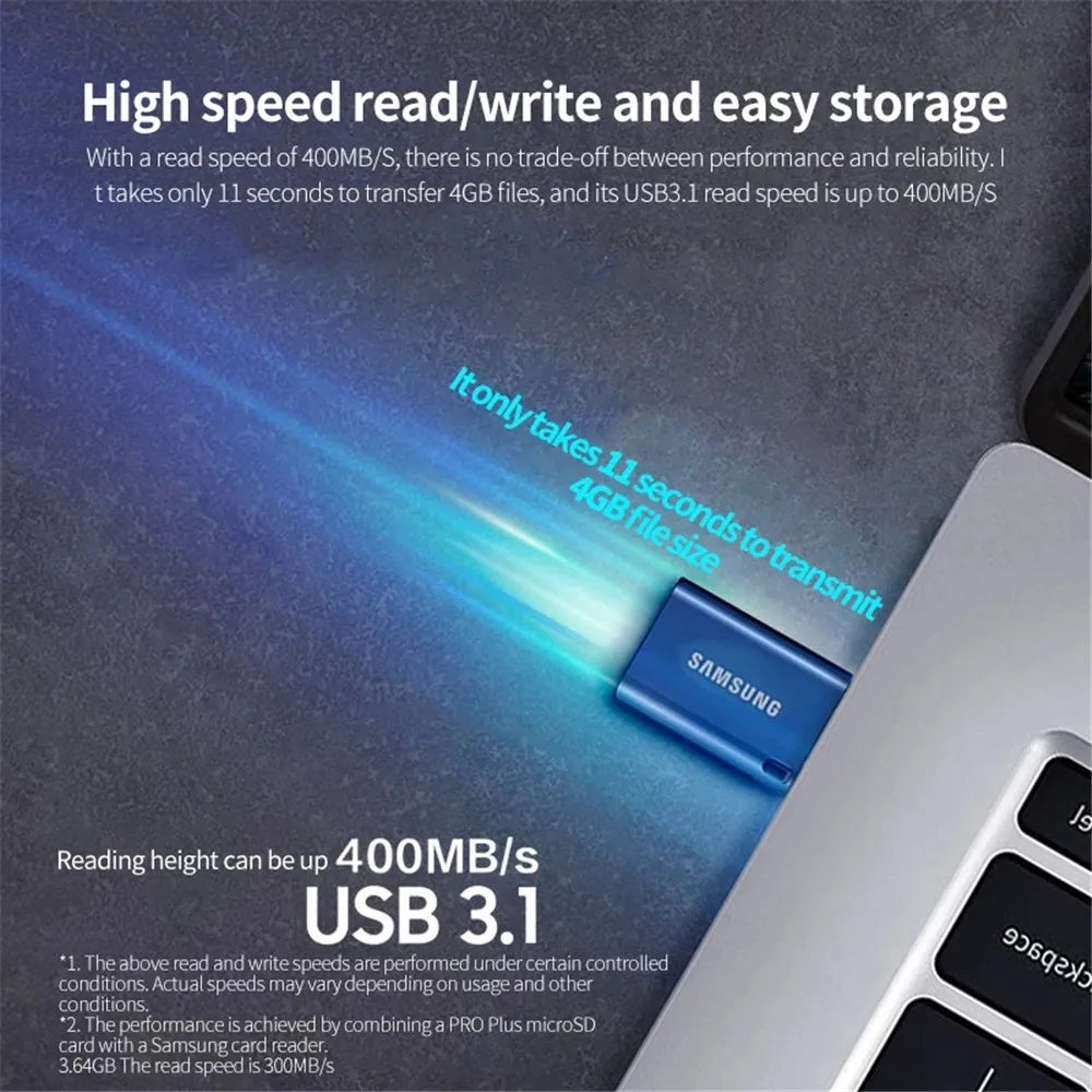 Typ-C USB-Stick 256GB USB 3.1 Schnell