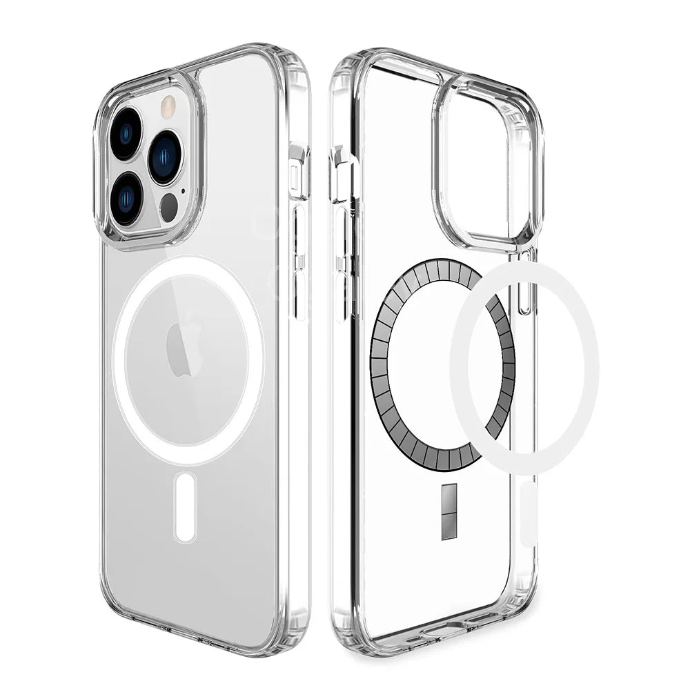 Klare Magsafe Hülle für iPhone 11–16 Pro Max